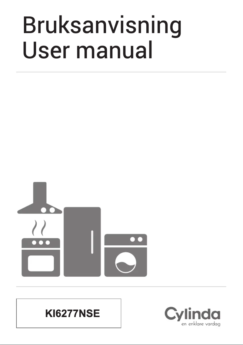 Page 1 de la notice Manuel utilisateur Cylinda KFI6277NSE
