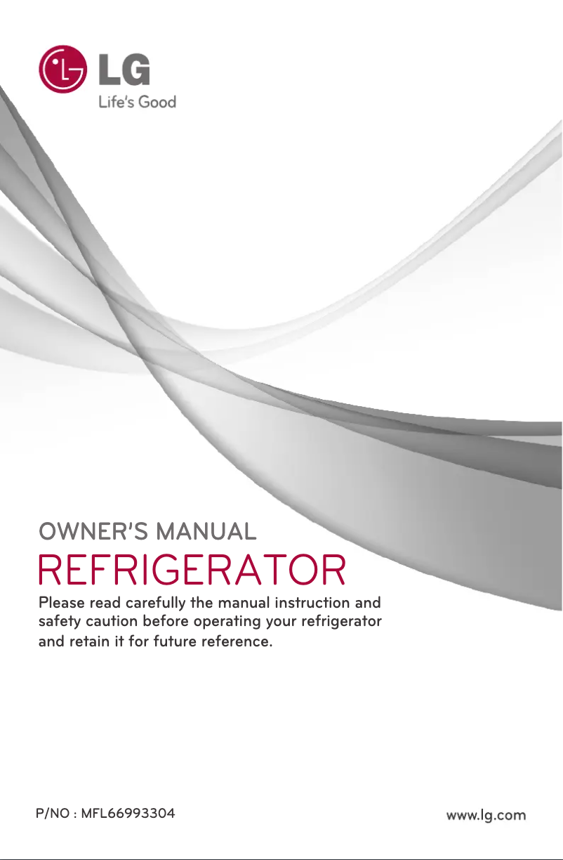 Imagen de la primera página del manual del dispositivo GR-221KM