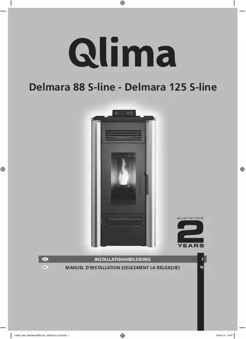 Page n°1 - Manuel utilisateur Qlima Delmara 125 S-line