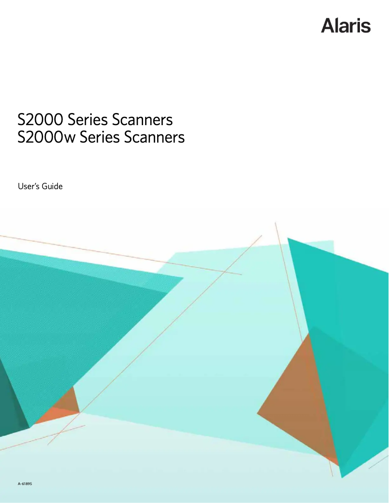 Page n°1 - Manuel utilisateur Kodak Alaris S2040