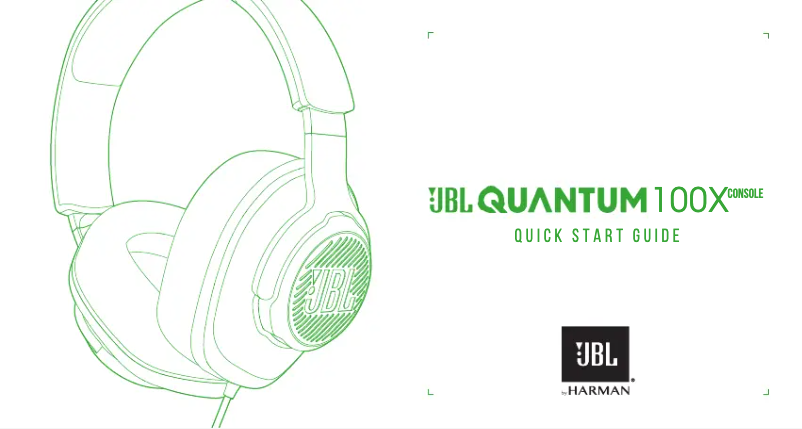 Image de la première page du manuel de l'appareil Quantum 100X Console