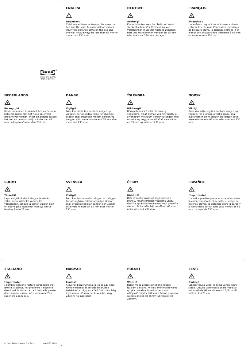 Image de la première page du manuel de l'appareil BUSUNGE