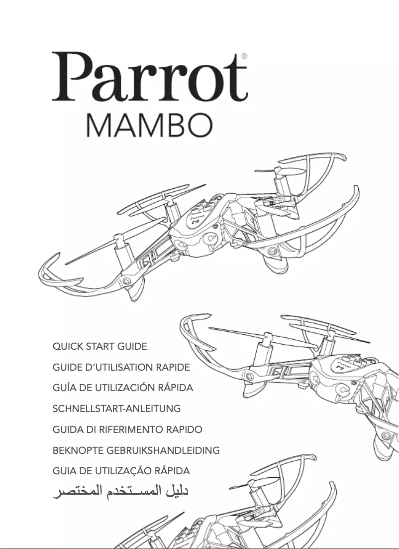 Página 1 del manual Manual de usuario Parrot Mambo Fly