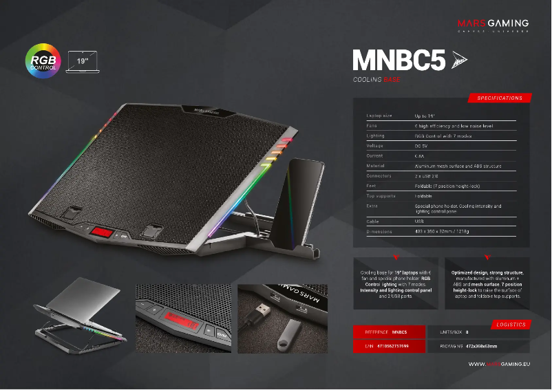 Image de la première page du manuel de l'appareil MNBC5