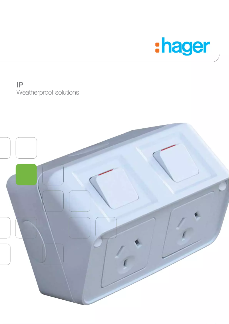 Page n°1 - Brochure Hager VE212H