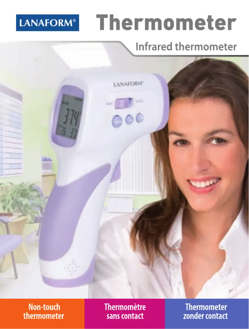 Page 1 de la notice Manuel utilisateur Lanaform Infrared