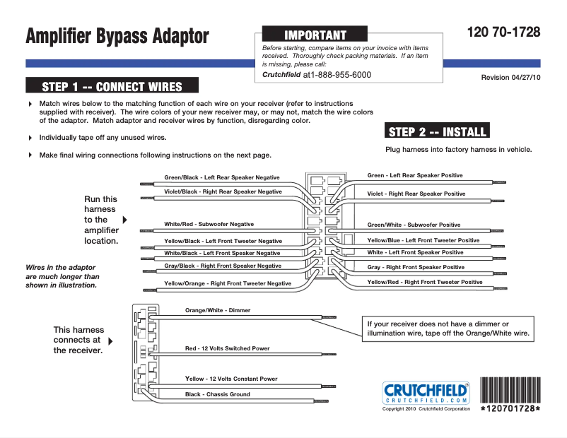 Image de la première page du manuel de l'appareil 70-1728