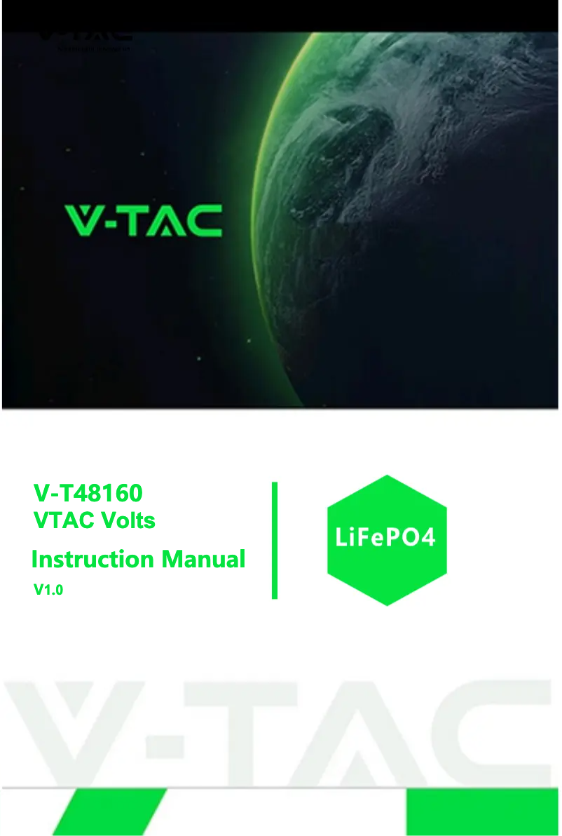 Image de la première page du manuel de l'appareil VT-48160