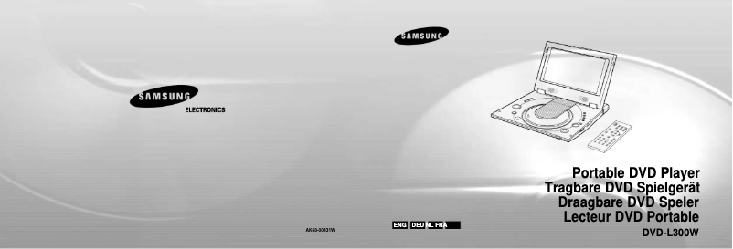 Page 1 de la notice Manuel utilisateur Samsung DVD-L300W