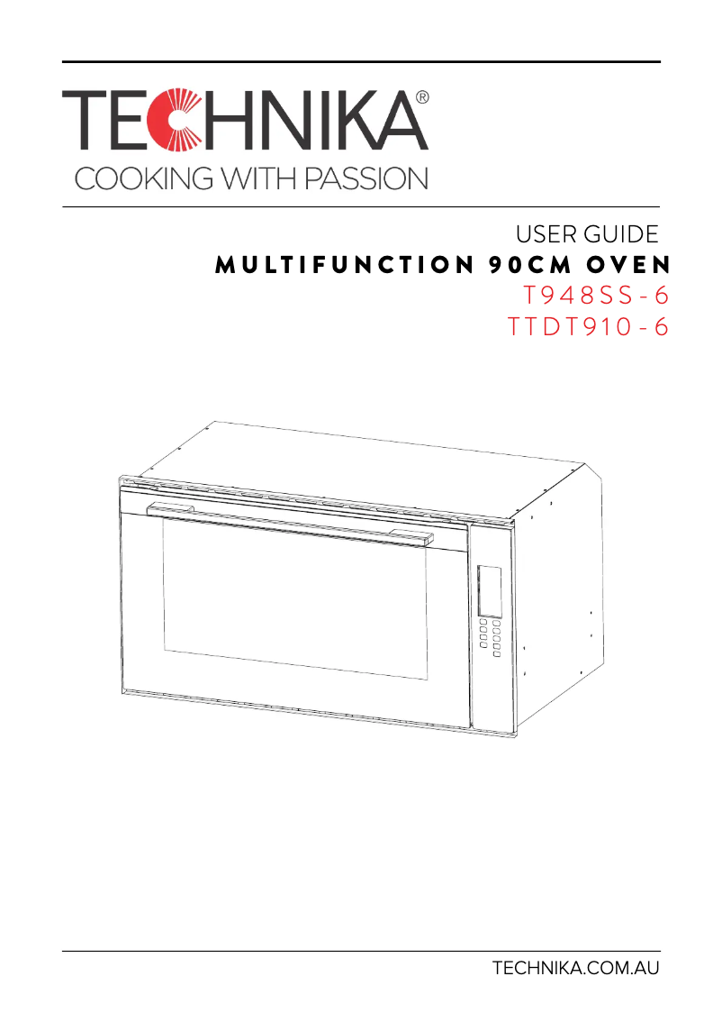 Image de la première page du manuel de l'appareil T948SS-6