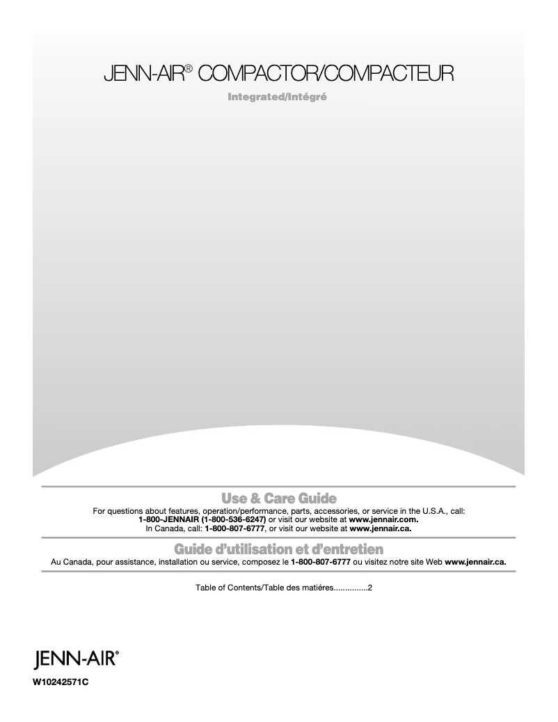 Image de la première page du manuel de l'appareil TC707S