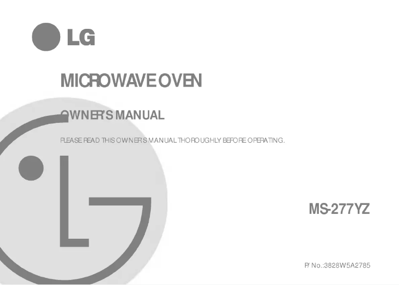 Page 1 of the manual User Manual LG MS-267YZ
