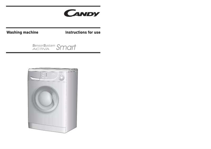 Page 1 de la notice Manuel utilisateur Candy C1 105-14S