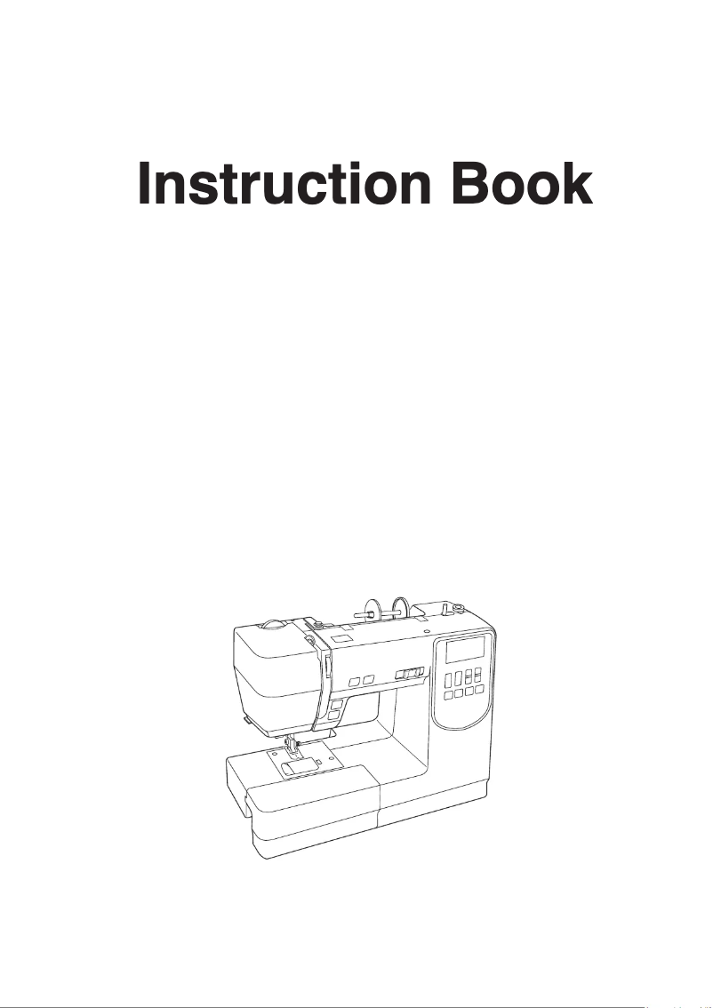Page 1 de la notice Manuel utilisateur Janome DC6050