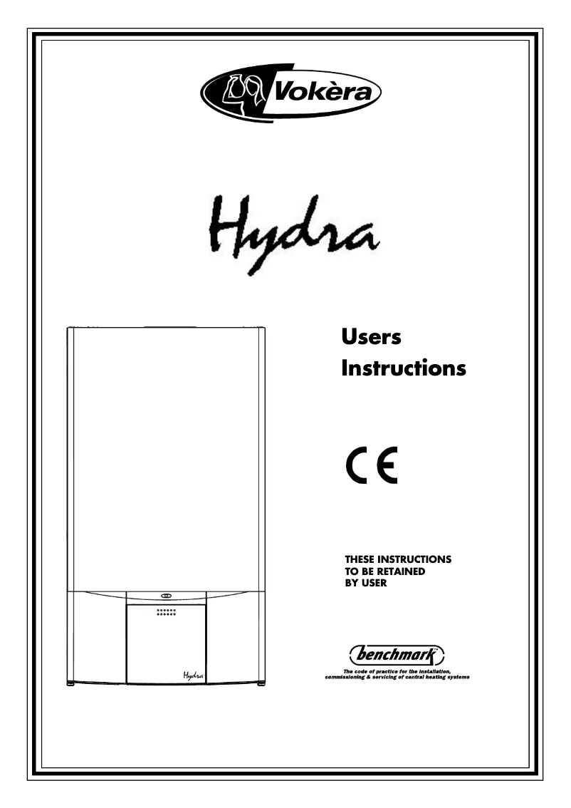 Page 1 de la notice Manuel utilisateur Vokèra Hydra
