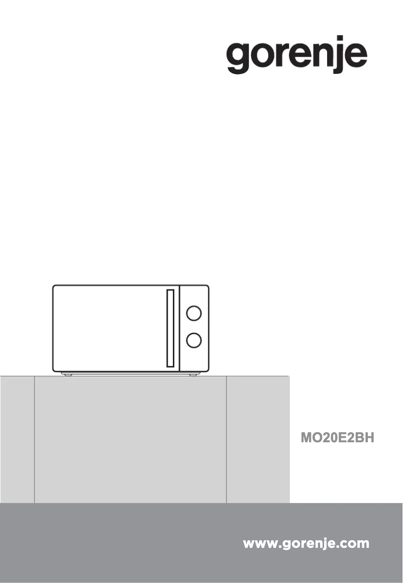 Image de la première page du manuel de l'appareil MO20E2BH