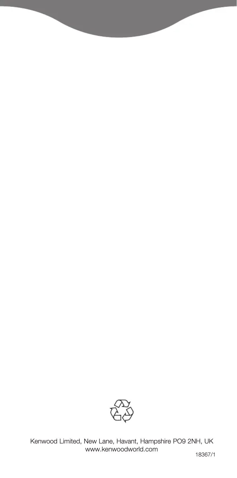 Page 1 de la notice Manuel utilisateur Kenwood kMix AX972