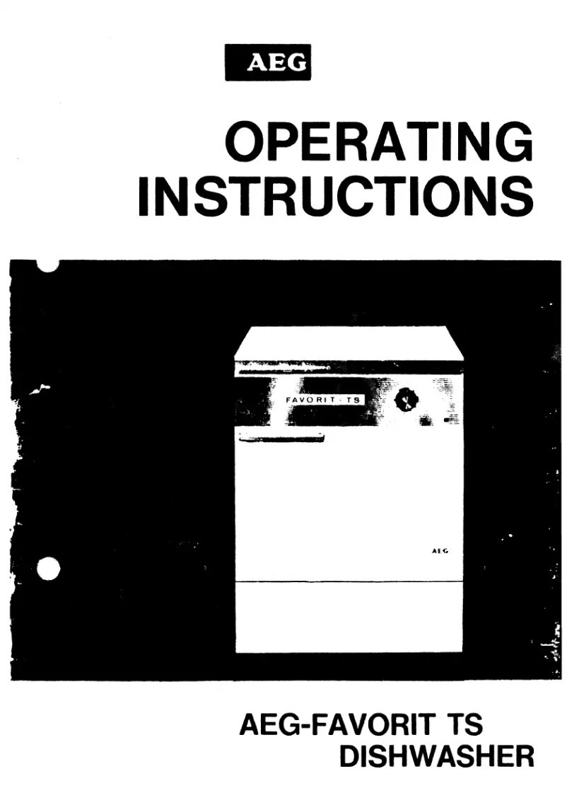 Image de la première page du manuel de l'appareil Favorit TS