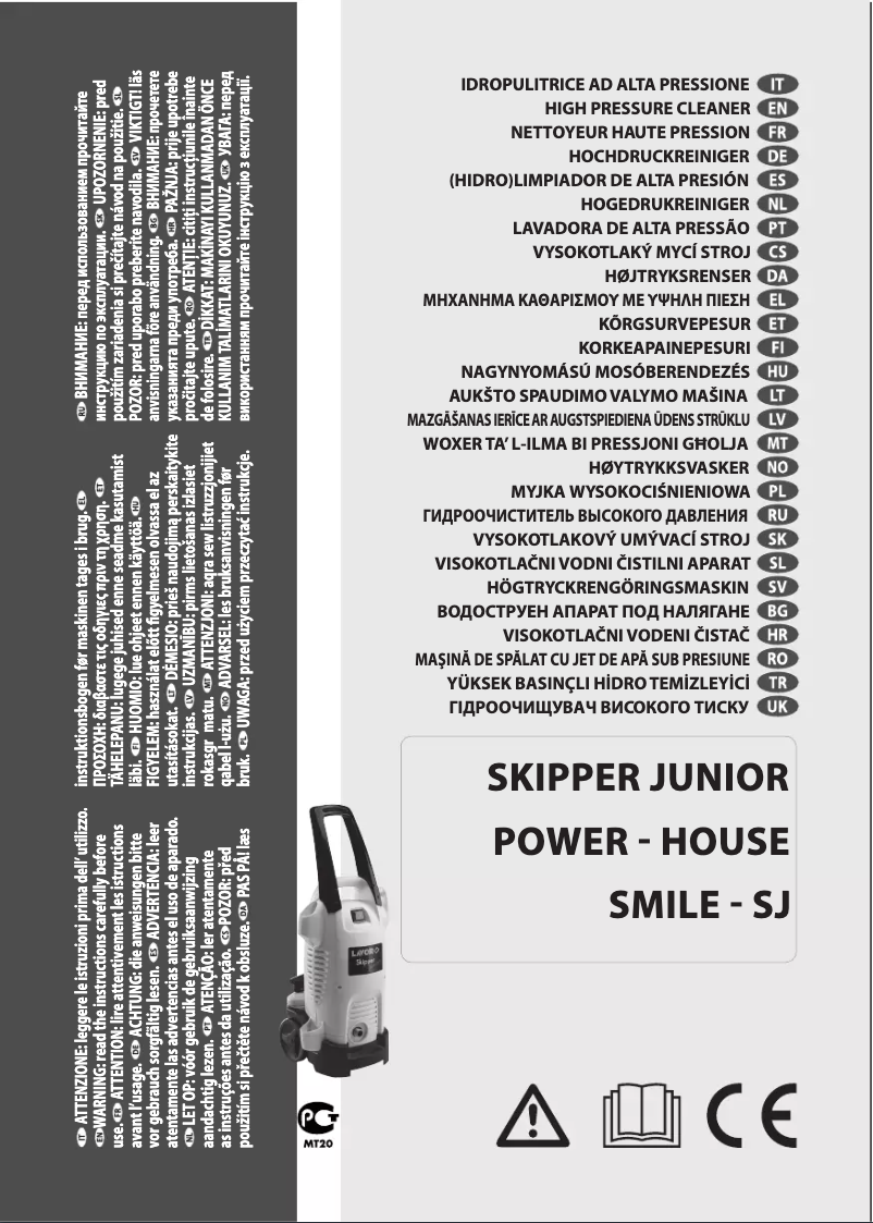 Image de la première page du manuel de l'appareil Skipper Junior 130