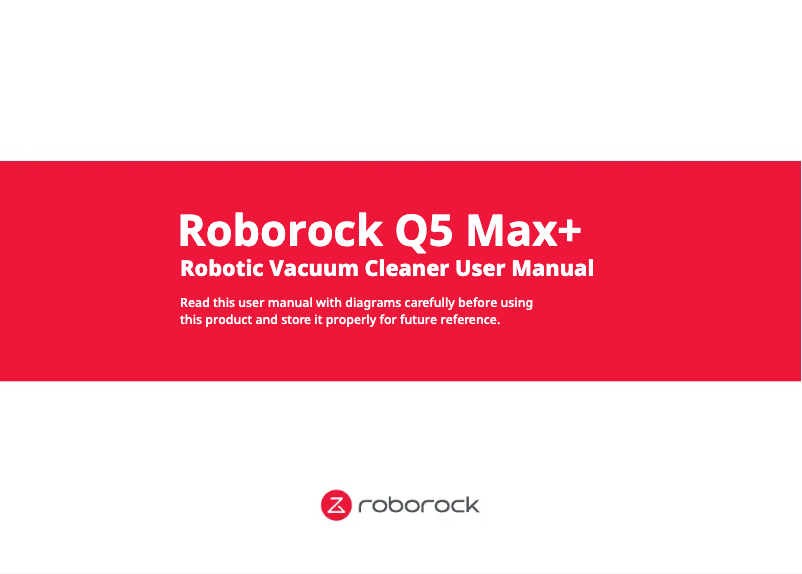 Página 1 del manual Manual de usuario Roborock Q5 Max+