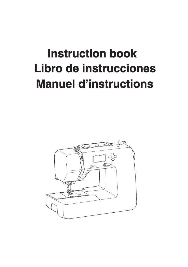 Page n°1 - Manuel utilisateur Janome 49018