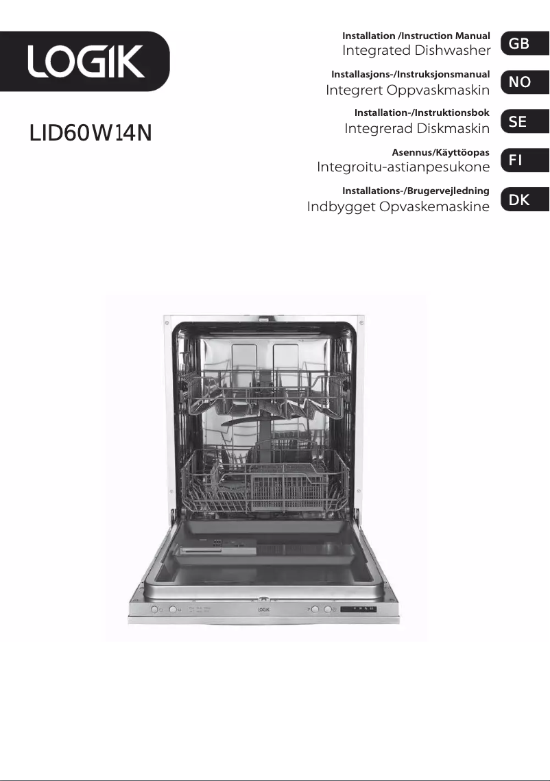 Image de la première page du manuel de l'appareil LID60W14N