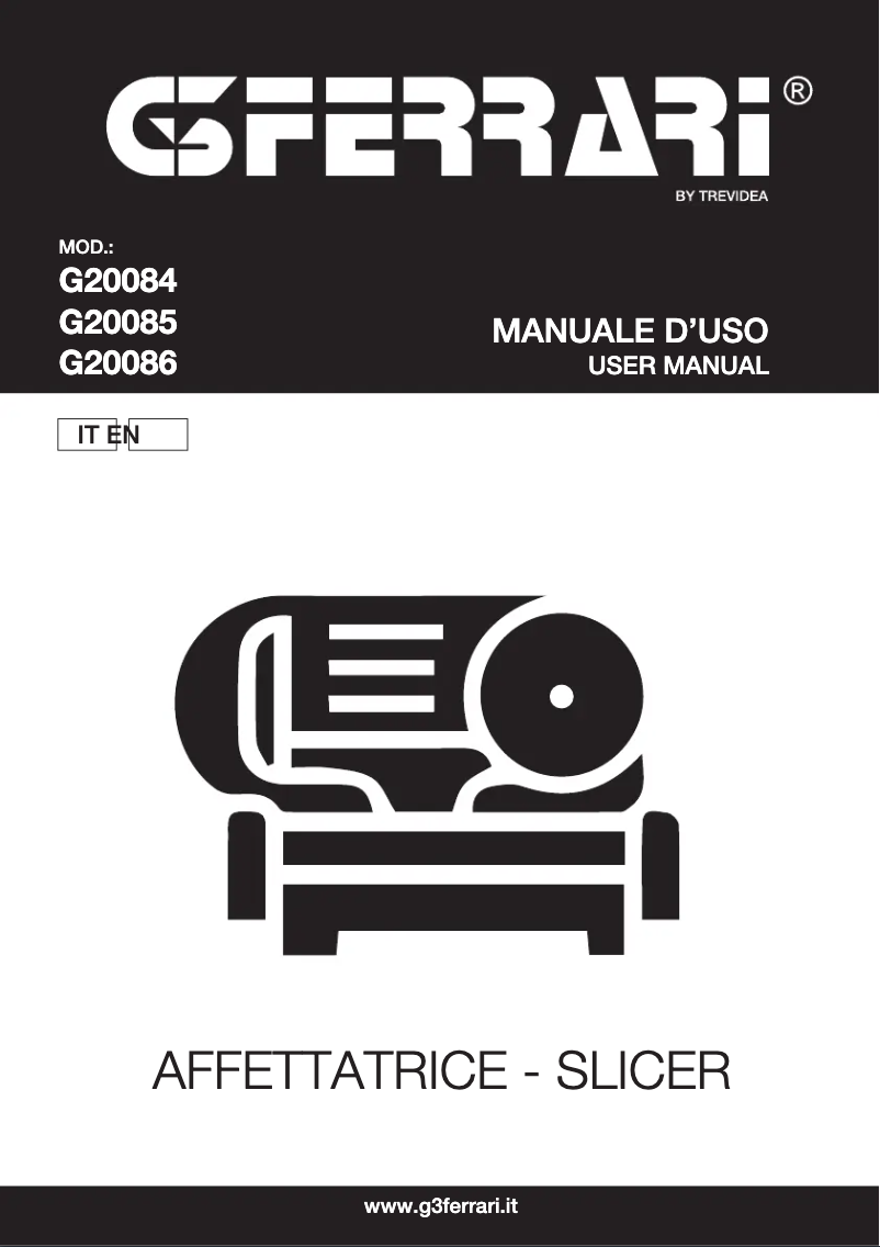 Página 1 del manual Manual de usuario G3 Ferrari Emilia 250 G20085