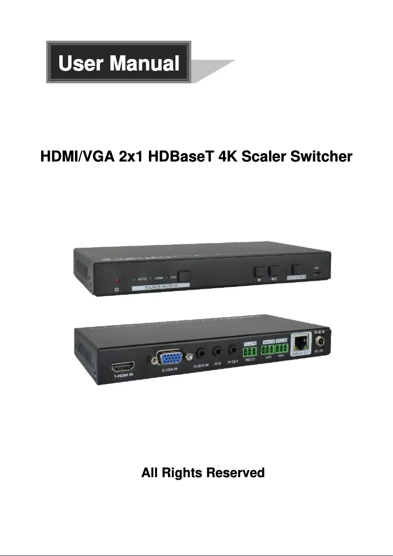 Page 1 de la notice Manuel utilisateur Siig CE-H24211-S1