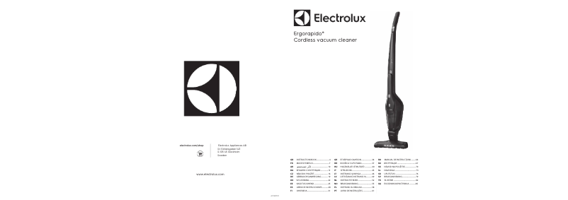 Página 1 del manual Manual de usuario Electrolux Ergorapido EER7GREEN