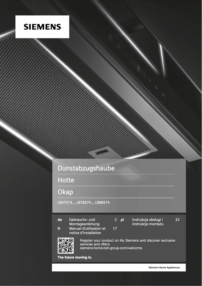 Page 1 de la notice Guide d'installation Siemens LB88574