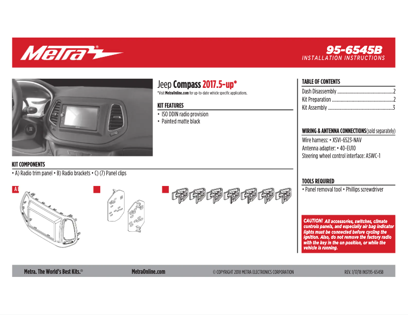 Image de la première page du manuel de l'appareil 95-6545B