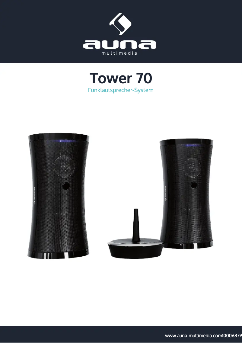 Image de la première page du manuel de l'appareil Tower 70