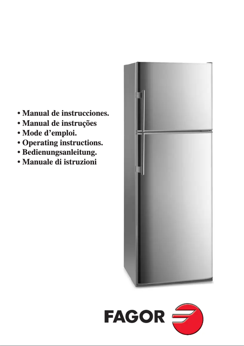 Page 1 de la notice Manuel utilisateur Fagor FDT172