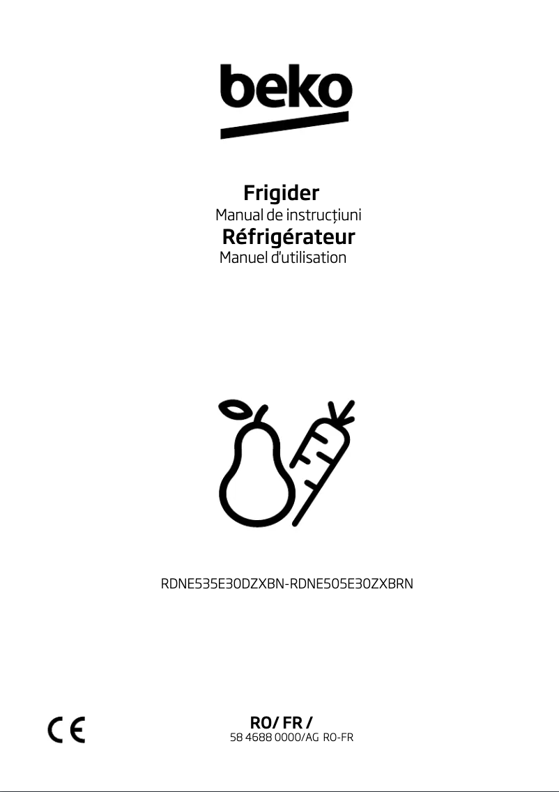 Image de la première page du manuel de l'appareil RDNE535E30DZXBN