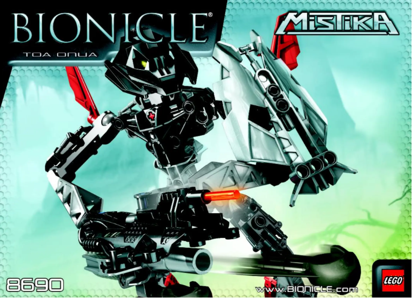 Page n°1 - Manuel utilisateur Lego Bionicle 8690