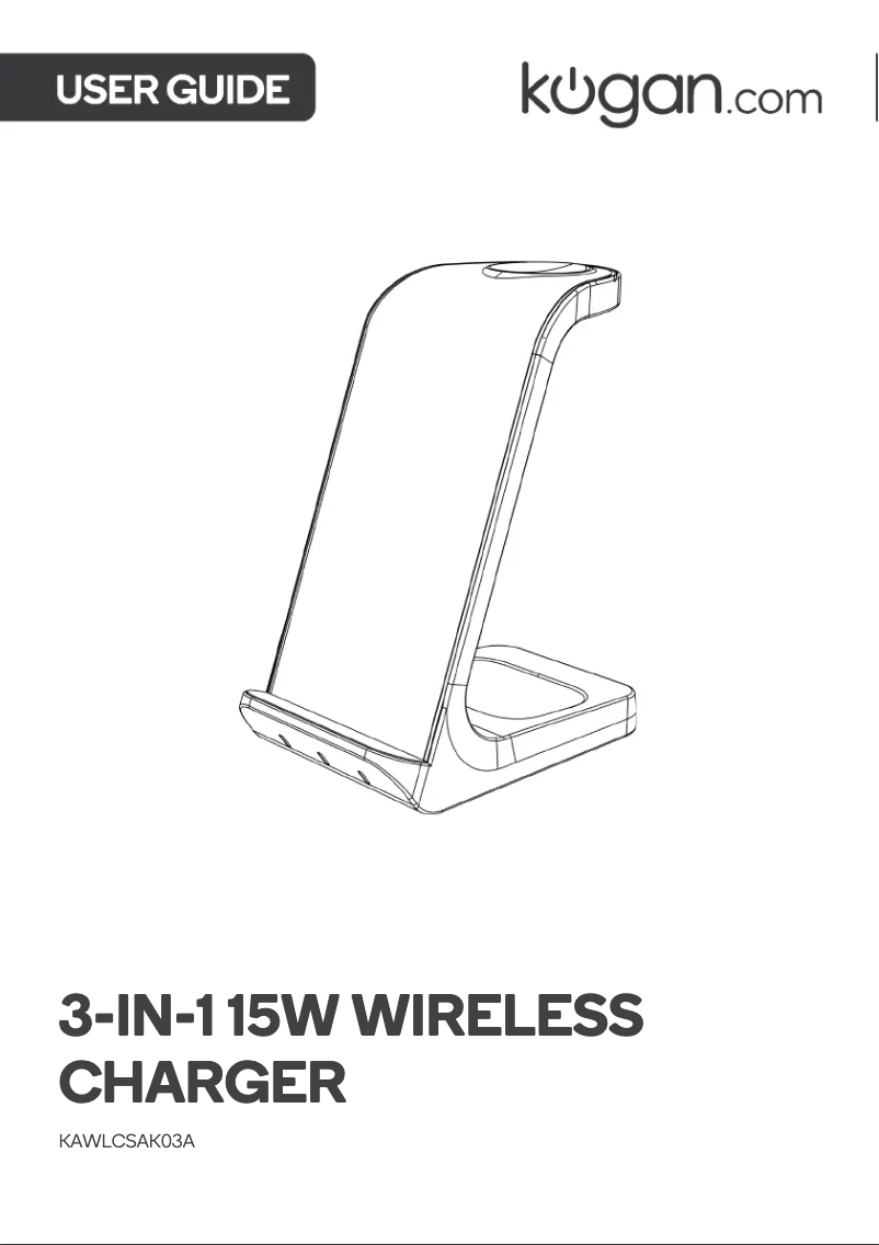 Page 1 de la notice Manuel utilisateur Kogan KAWLCSAK03A