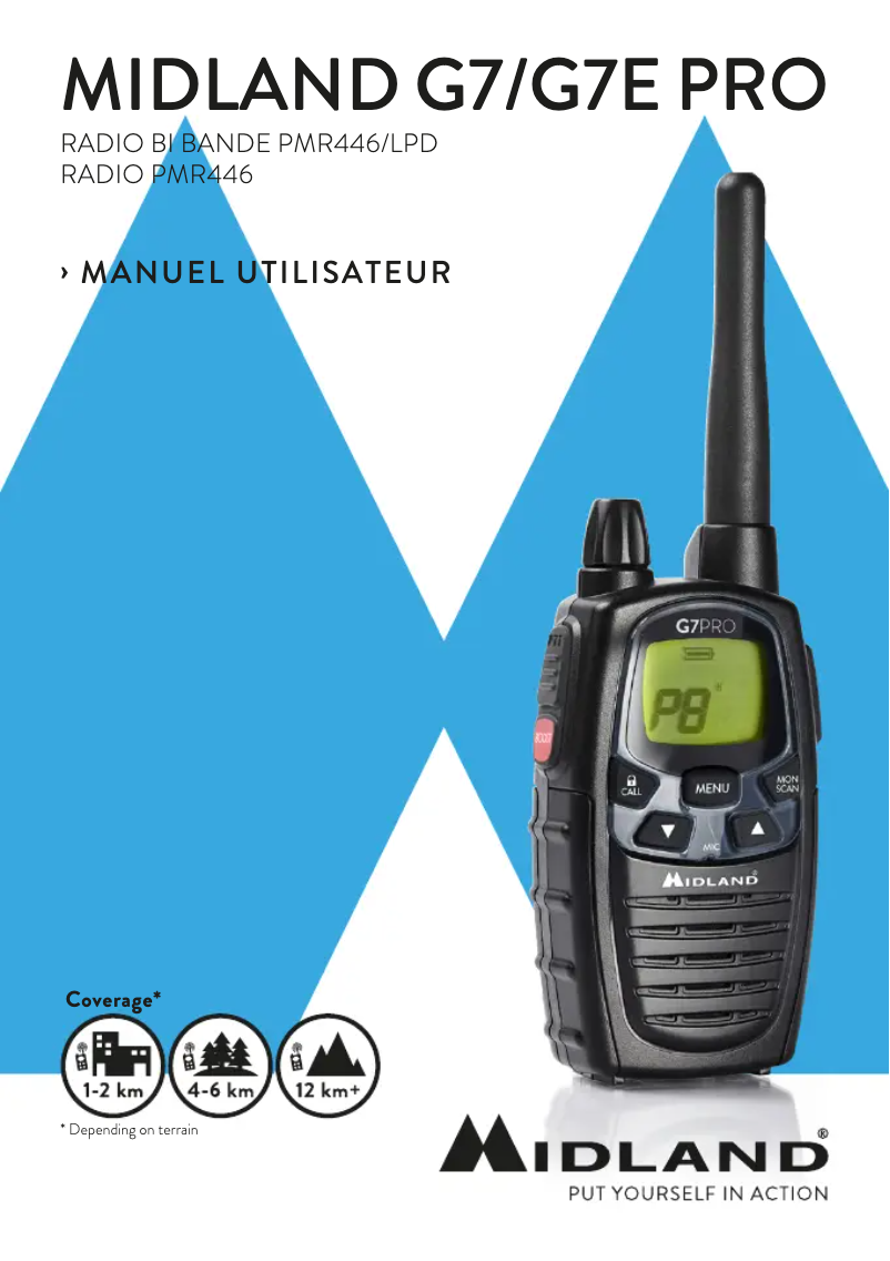 Image de la première page du manuel de l'appareil G7 Pro