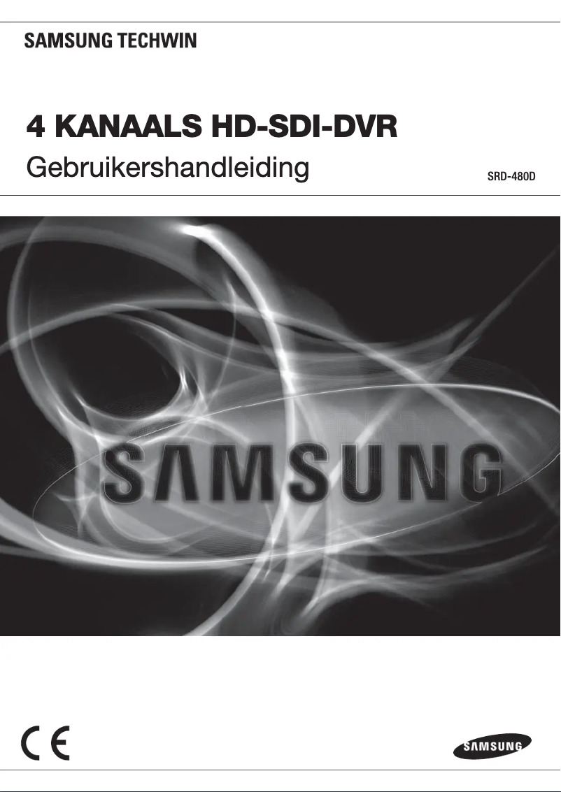 Page 1 de la notice Manuel utilisateur Samsung SRD-480D