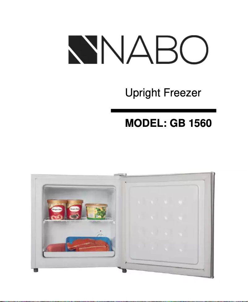 Image de la première page du manuel de l'appareil GB 1560