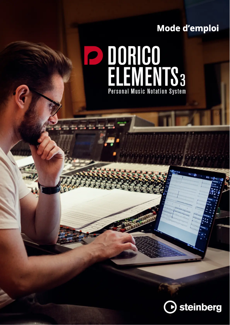 Page n°1 - Manuel utilisateur Steinberg Dorico Elements 3