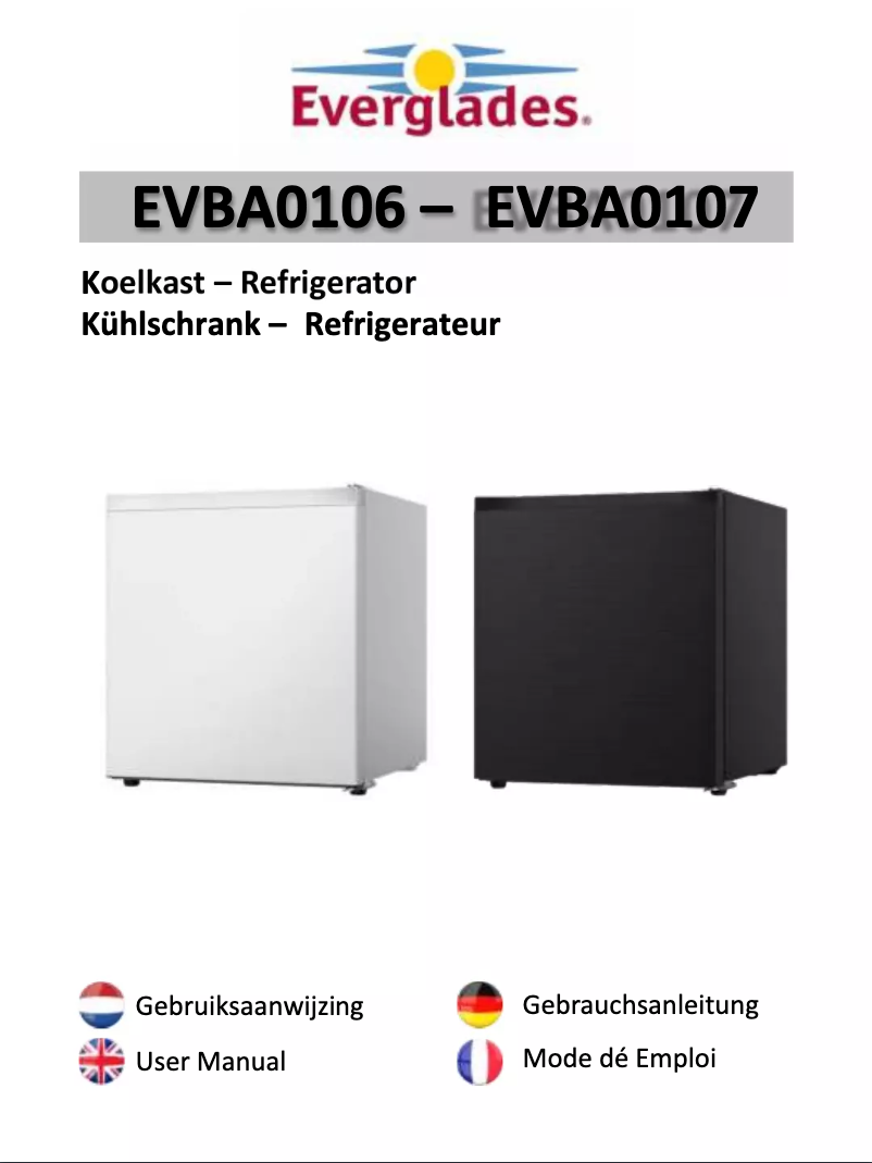 Page n°1 - Manuel utilisateur Everglades EVBA0107