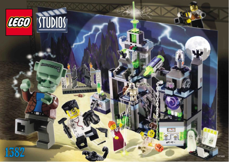 Page n°1 - Manuel utilisateur Lego Scary Laboratory