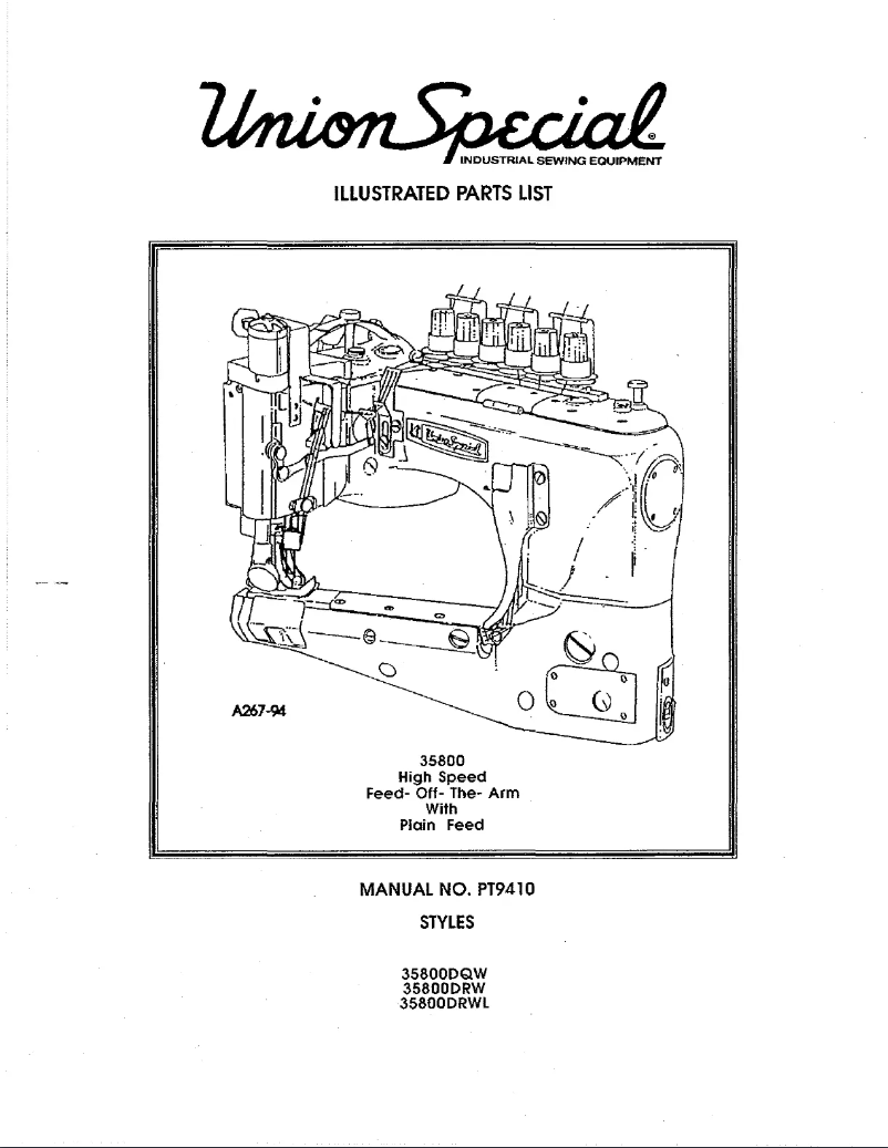 Image de la première page du manuel de l'appareil 35800DRWL