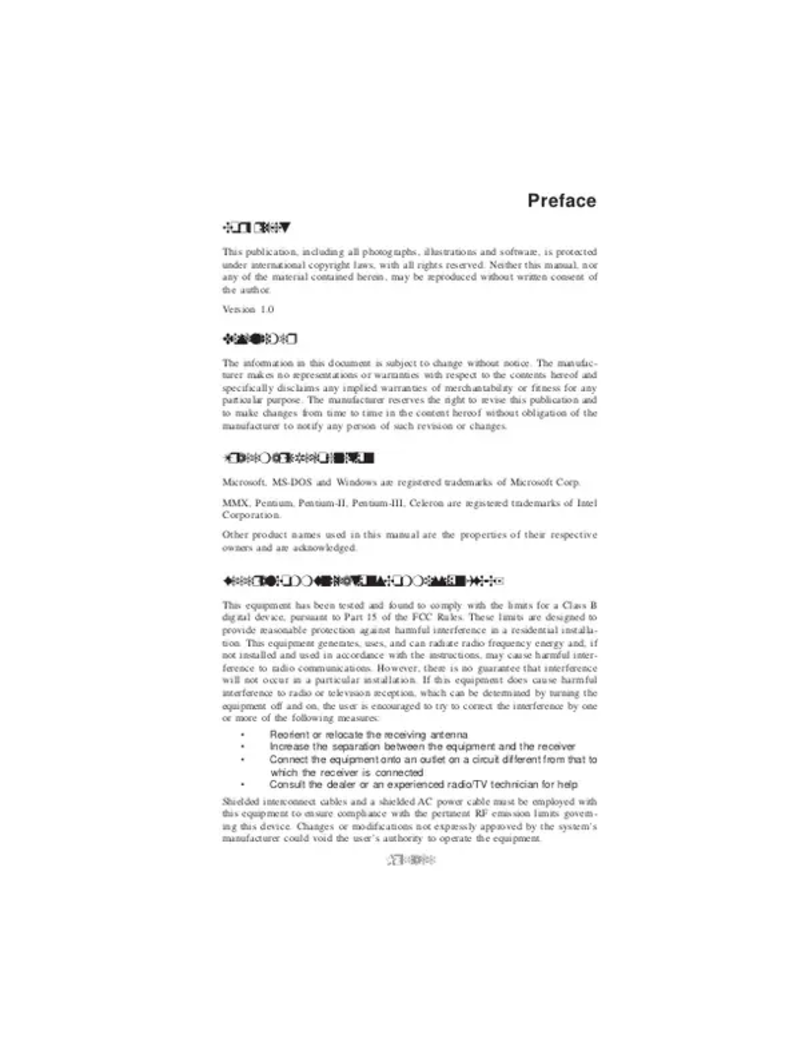 Page n°1 - Manuel utilisateur ECS 945GCD-M230