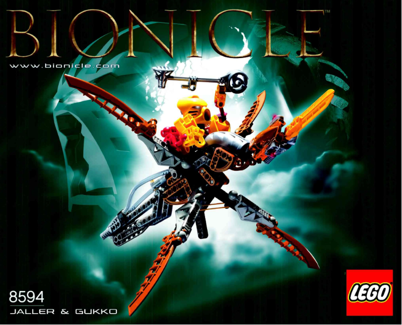 Page n°1 - Manuel utilisateur Lego Jaller & Gukko
