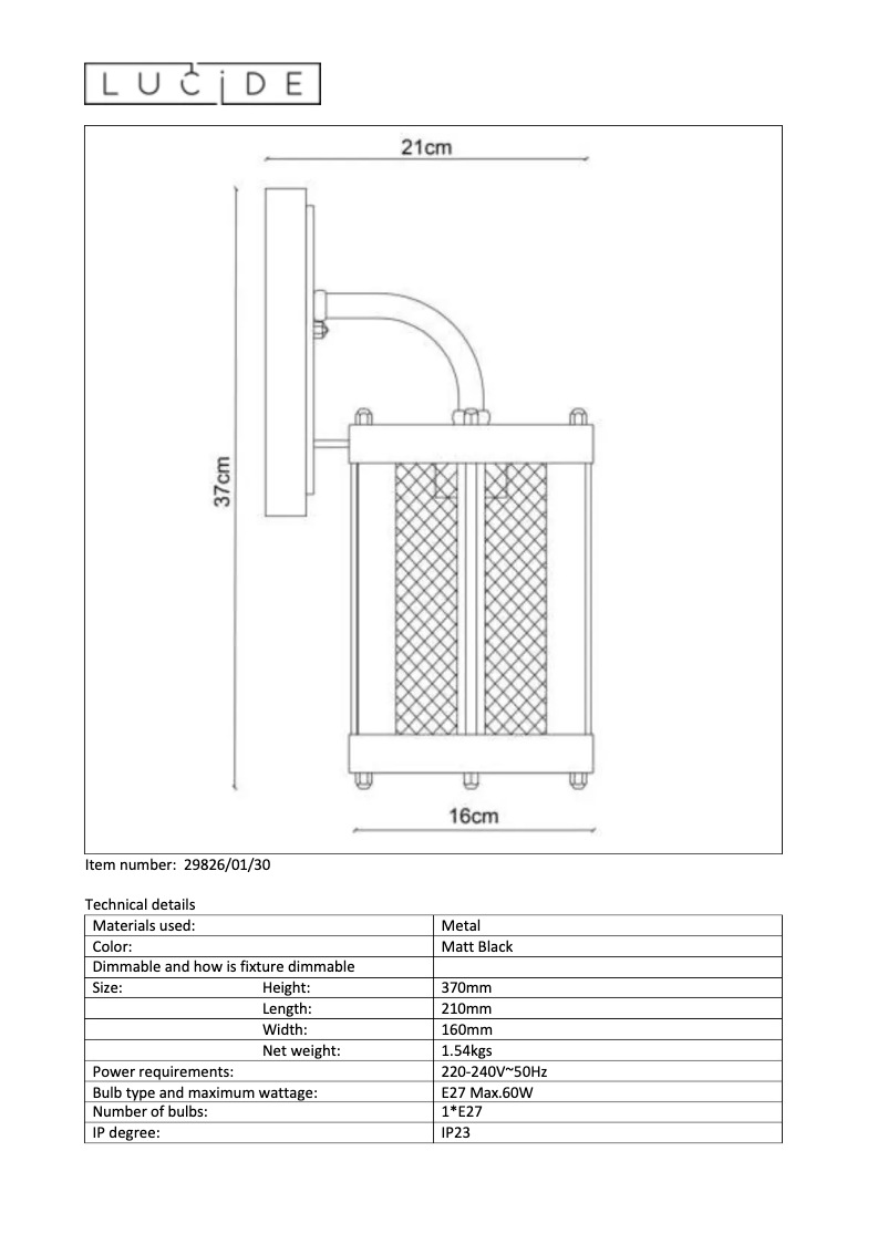 Image de la première page du manuel de l'appareil Makkum