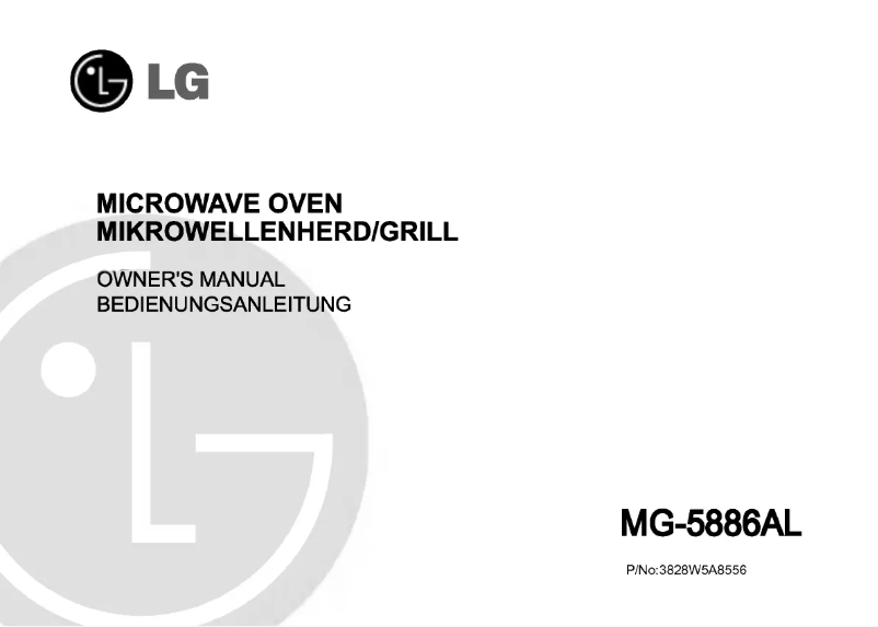Página 1 del manual Manual de usuario LG MH-5883ALBT
