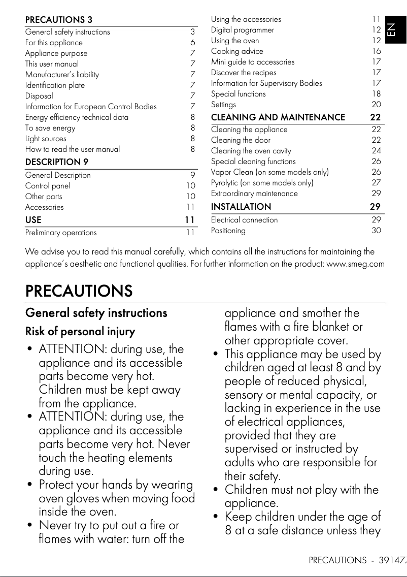 Image de la première page du manuel de l'appareil SOPA6301TN