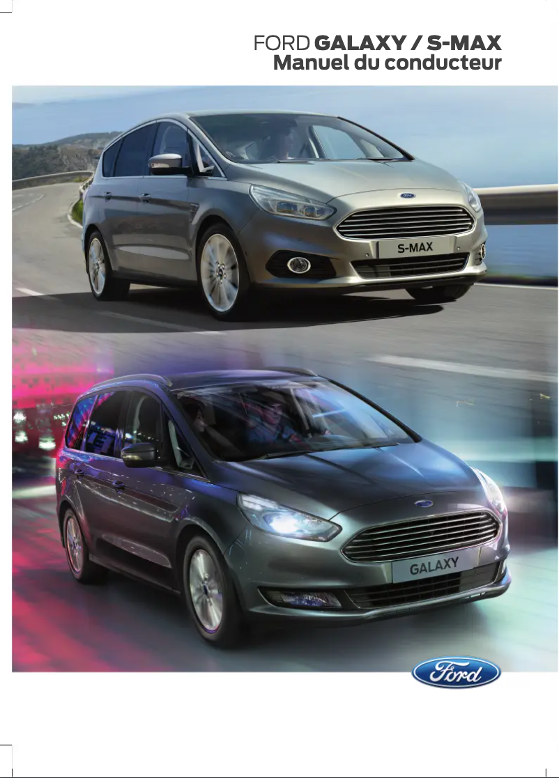 Page 1 de la notice Manuel utilisateur Ford S-Max (2015)
