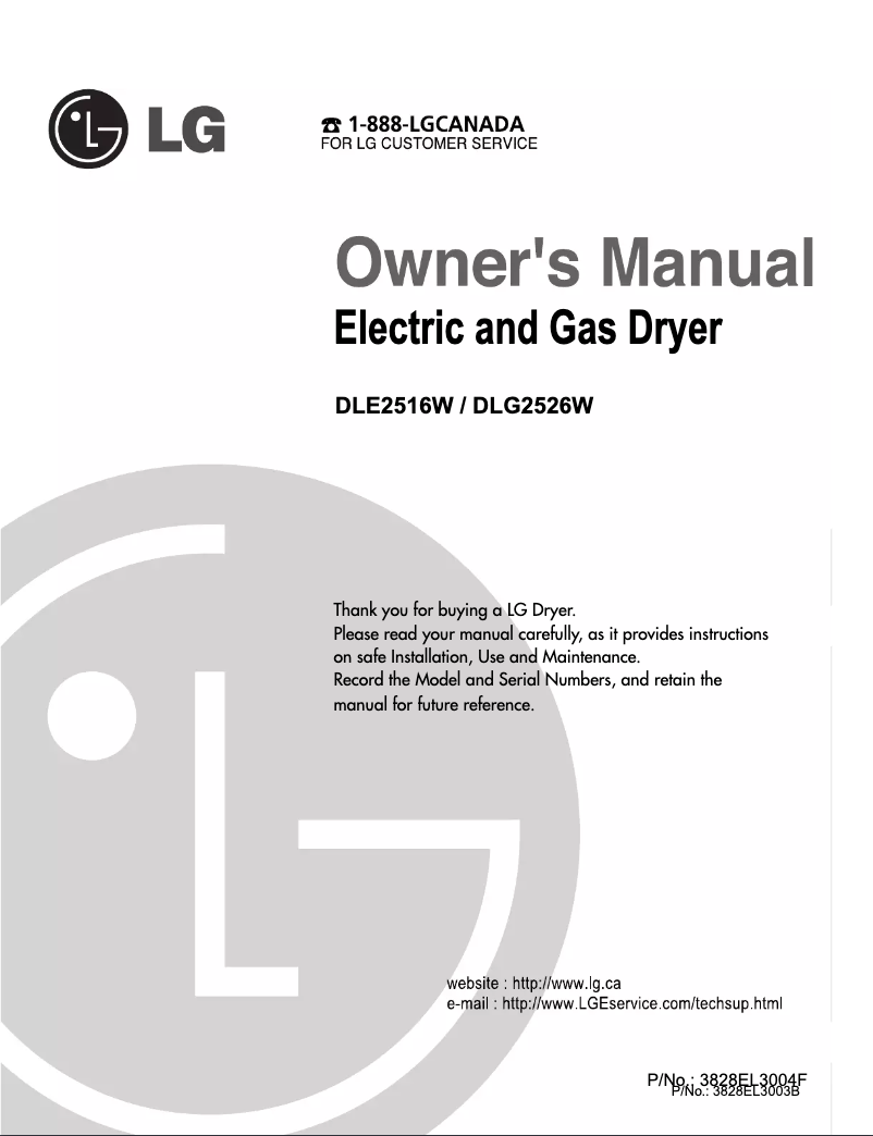Página 1 del manual Manual de usuario LG TD-V10240G